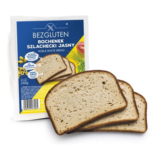Хлеб Bezgluten деревенский светлый без глютена нарезка 260 г