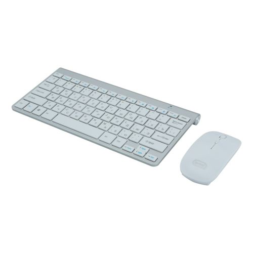 Комплект клавиатура и мышь Lentel E-WKM9902 USB белый