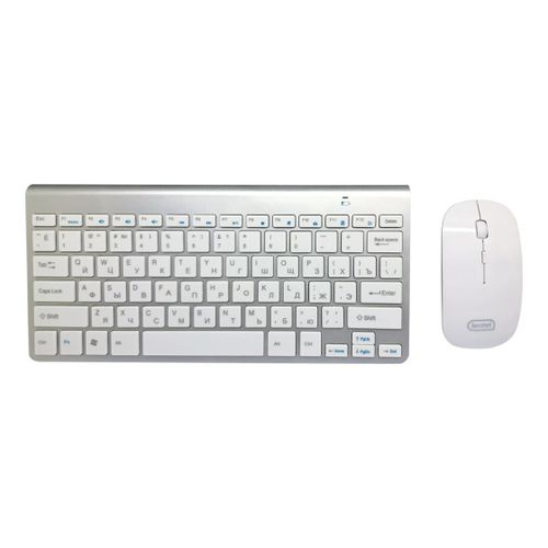 Комплект клавиатура и мышь Lentel E-WKM9902 USB белый