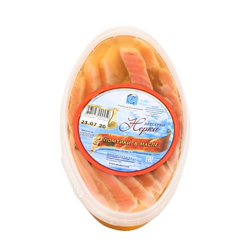 Кета Рыбная компания ломтики в масле с ароматом копчения 250 г