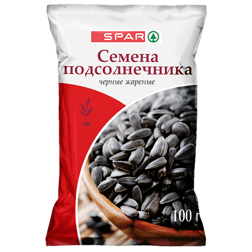 Семечки подсолнечные Spar жареные соленые 100 г - купить с самовывозом ...