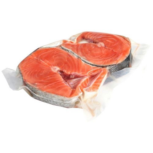 Кета Рыбный Хит стейк на коже свежемороженая ~1 кг