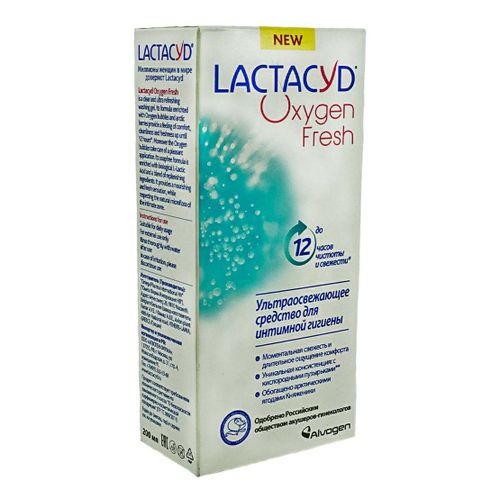 Гель для интимной гигиены Lactacyd Oxygen fresh 200 мл