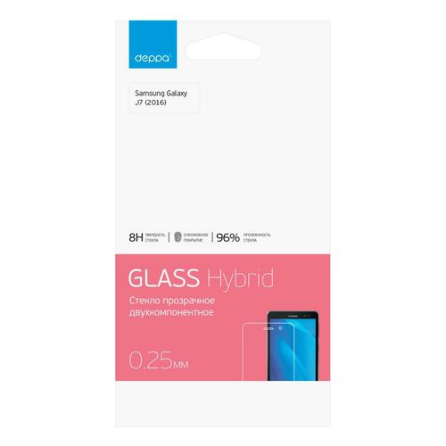 Защитное стекло Deppa Hybrid для Samsung Galaxy J7