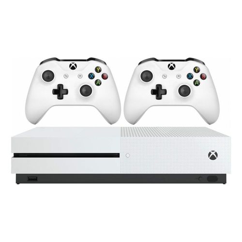 Игровая консоль Xbox One S 1 ТБ белая + Геймпад