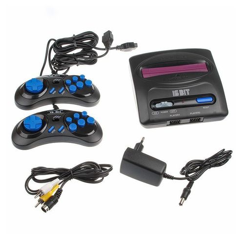 Игровая консоль Sega Magistr Drive 2 черная + 160 игр