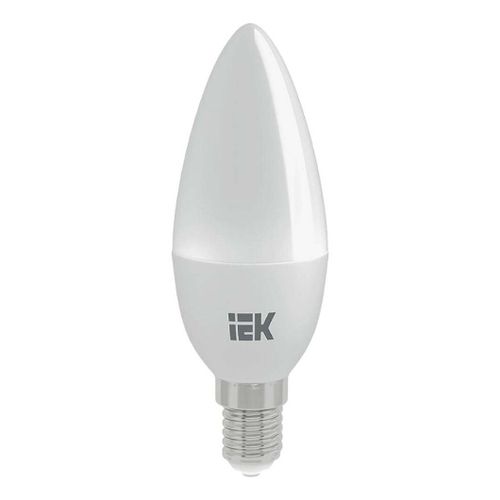 Светодиодная лампа IEK E14 C35 7 Вт 4000 К свеча матовая