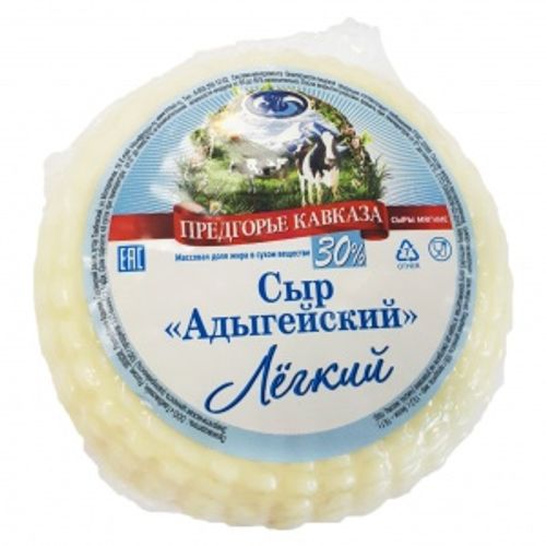 Сыр рассольный Предгорье Кавказа Адыгейский легкий 30% 300 г