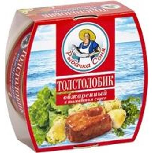 Толстолобик Рыбачка Соня обжаренный в томатном соусе 240 г