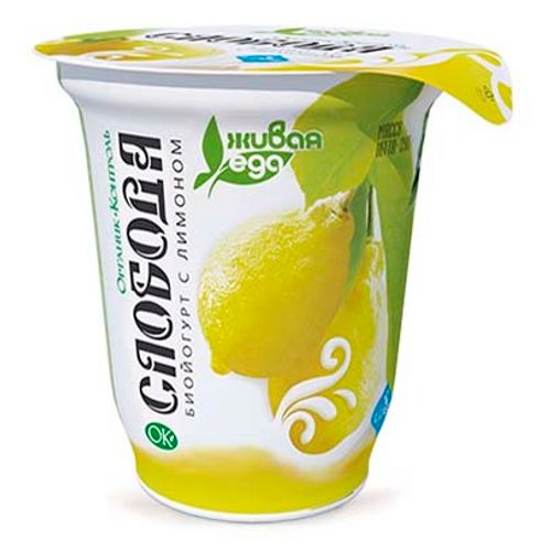 Биойогурт Слобода густой лимон 7,8% 290 г