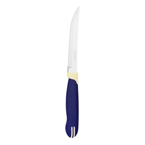 Нож для стейка с зубчатым лезвием Tramontina Multicolor 125 мм