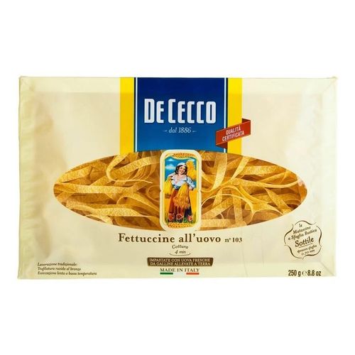 Макаронные изделия De Cecco № 103 Fettuchine Alluovo 250 г