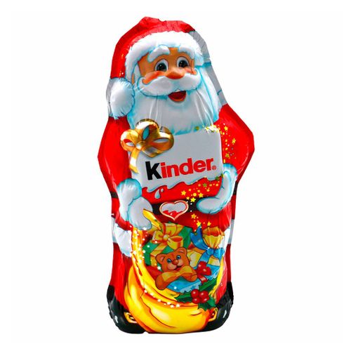 Шоколад Kinder Surprise Дед Мороз молочный фигурный 55 г