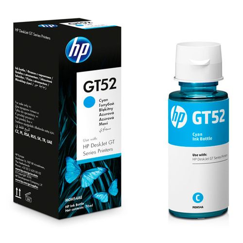 Чернила HP GT52 голубые