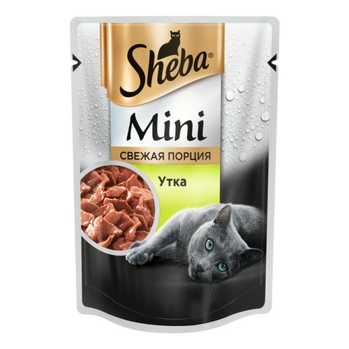 Влажный корм Sheba Mini порция с уткой для кошек 50 г