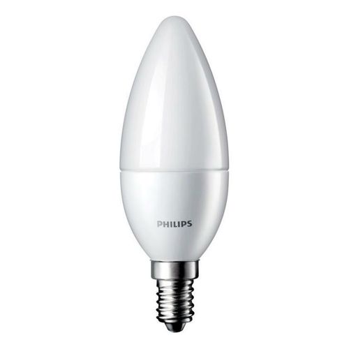 Лампа светодиодная Philips LED Candle Е14 6,5 Вт холодный белый свет 2700 К свеча матовая