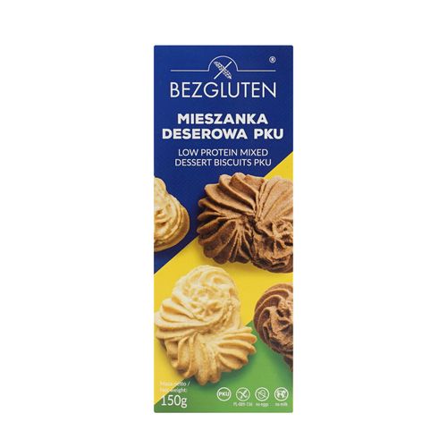 Печенье Bezgluten ассорти десертное низкобелковое 150 г