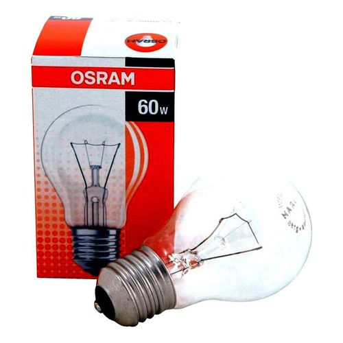 Лампа накаливания Osram 60W E27 Теплая груша