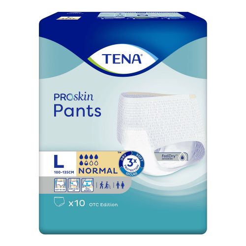 Подгузники-трусики для взрослых Tena Pants Normal р L 10 шт