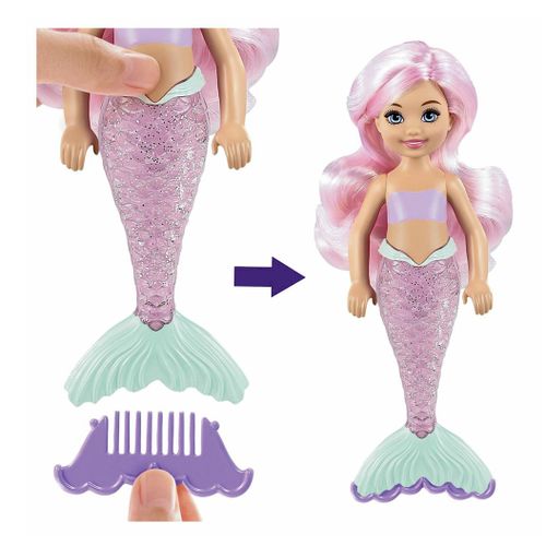 Кукла Mattel Barbie Chelsea Color Reveal 14 см