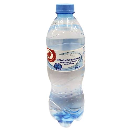 Вода минеральная Auchan лечебно-столовая 500 мл