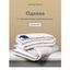 Одеяло Classic by T Антистресс 140 х 200 cм микроволокно белый с узором