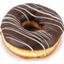 Пончик Dooti Donuts дрожжевой глазированный со вкусом какао и белыми полосками 55 г