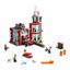 Пластмассовый конструктор Lego City Пожарное депо 509 деталей