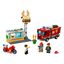 Пластмассовый конструктор Lego City Пожар в бургер-кафе 327 деталей