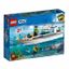 Пластмассовый конструктор Lego City Яхта для дайвинга 148 деталей