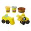 Набор для лепки Play-Doh Wheels Экскаватор с фигурками и инструментами 3 цвета