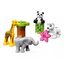 Пластмассовый конструктор Lego Duplo Детишки животных 9 деталей