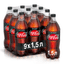 Газированный напиток Coca-Cola без сахара 1,5 л х 9 шт