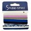 Резинки для волос Studio Style тонкие цветные 10 шт