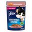 Влажный корм для кошек Felix Аппетитные кусочки с лососем в желе 75 г