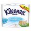 Туалетная бумага Kleenex Natural Care белая 3 слоя 4 шт