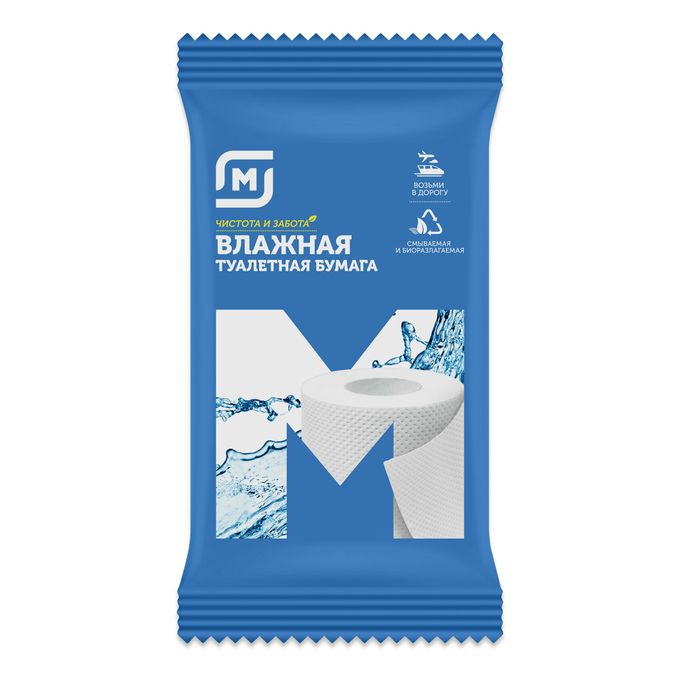 Влажная туалетная бумага Озон