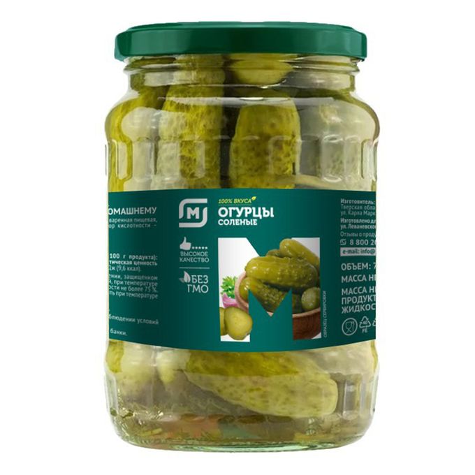 Огурцы соленые Ozon