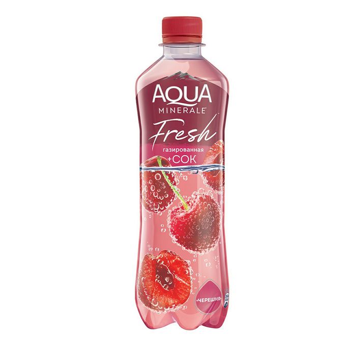 Aqua minerale fresh черешня. Aqua minerale с соком. Аква с вишней. Аква минерале черешня газ 0,5. Aqua minerale фреш черешня.