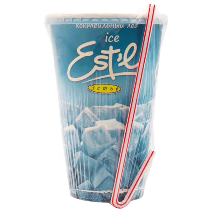 Купить лед для коктейлей. Пищевой лед. Лед Эстье. Ice Baby лед пищевой. Стакан кг 0,35 мол (3589).