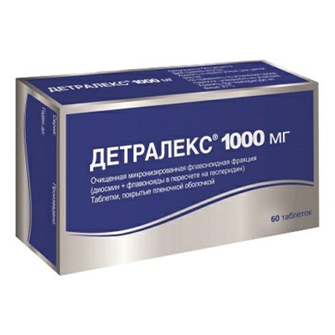 Детралекс 1000 мг 60 шт