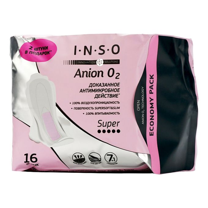 Inso anion o2. Прокладки anion o2.