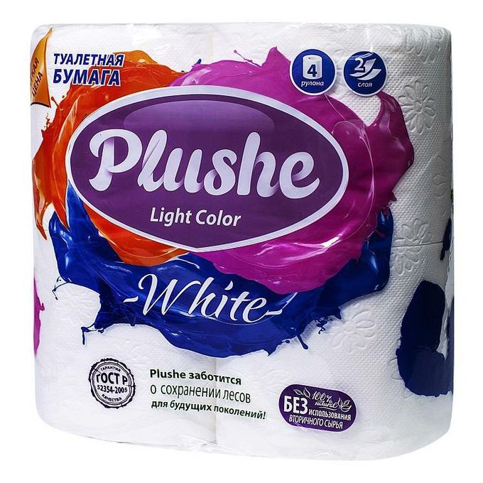 Купить туалетную бумагу 4 слойную. Бумага туалетная 2-сл 4рул "Plushe Light. Туалетная бумага Plushe Light /48. Бумага туалетная 2-слойная белая Plushe. White cloud туалетная бумага.