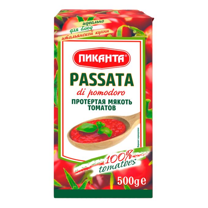 Мякоть томатов пиканта. Пассата помидоры пиканта. томатное пюре. мякоть помидоров пиканта протертая 340гр этикетка.
