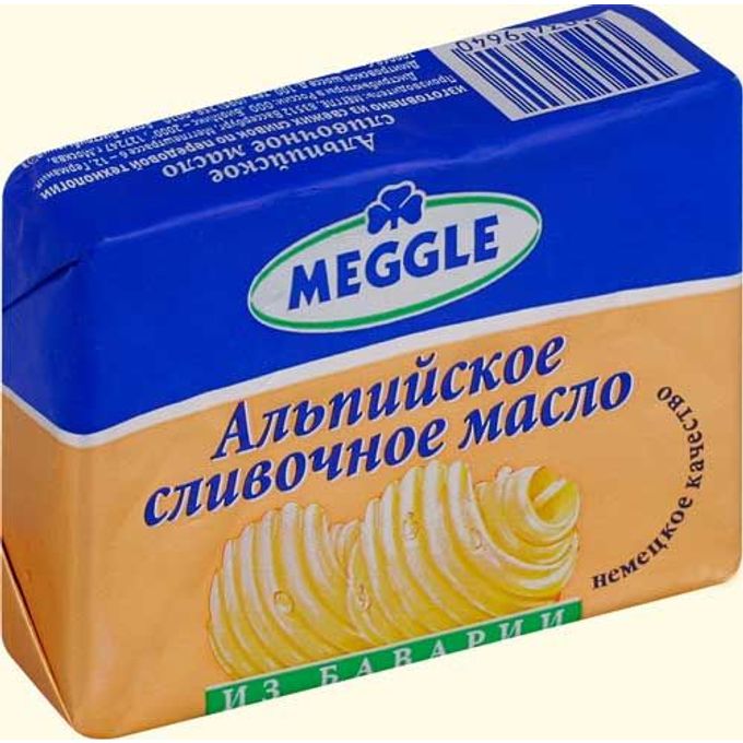 Масло т м. Масло Альпийское сливочное. Масло сливочное торговые марки. Масло Meggle. Масло сливочное Альпийское Черкесское.
