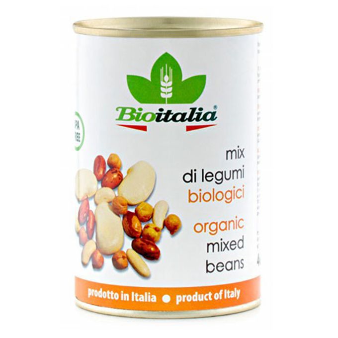 Смесь бобовых. Смесь бобов bioitalia, жестяная банка 400 г. смесь bioitalia бобов 400г. смесь bioitalia бобов консервированная 400 г. фасоль bioitalia белая, жестяная банка 400 г.