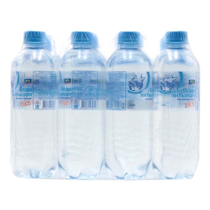 Вода питьевая негазированная 0.5. Вода питьевая негазированная 0,5 Aro. Мин.вода Aro ГАЗ 0,5л. Вода Aro 0.5 упаковка. Вода 0,5л Aro.