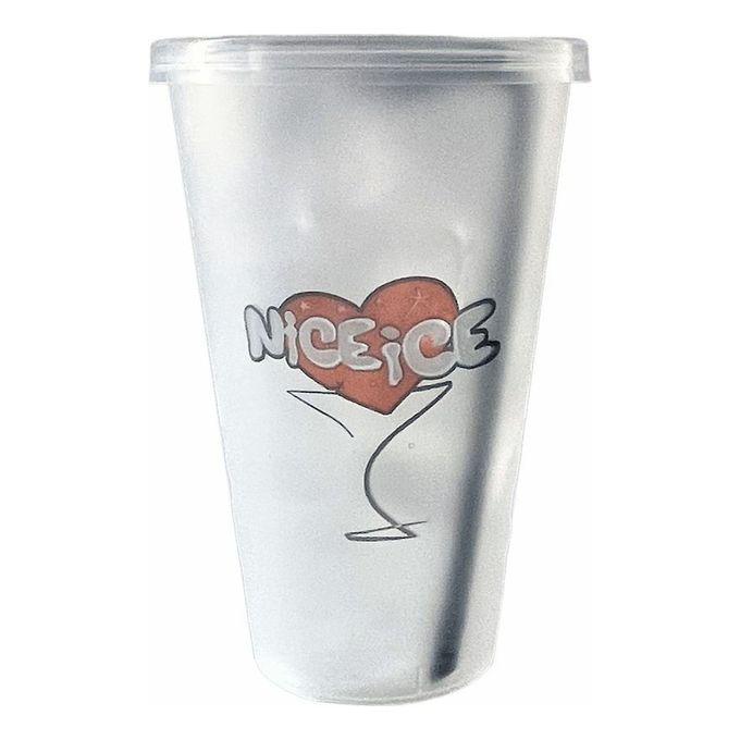 Где продается лед в стаканчике. Лед nice ice стакан 500.