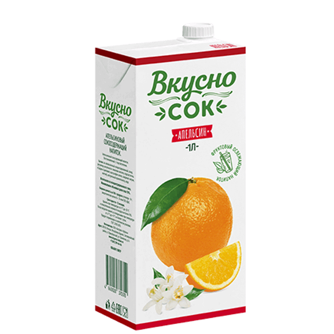 Соки и сокосодержащие напитки