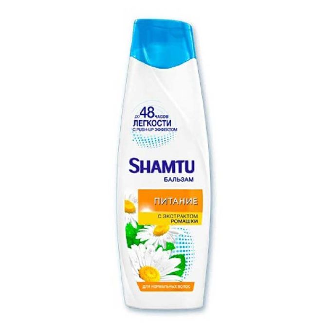 Бальзам питание и сила для всех типов волос с экстрактами фруктов shamtu. Shamtu шампунь 360мл ромашка питание. "shamtu шампунь ""густота и свежесть с экстрактом мяты"" 650 мл /6". Бальзам шамту. Бальзам шамту.